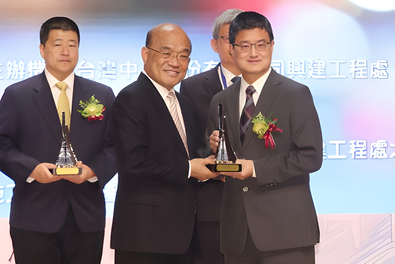 永隆工程榮獲第19屆金質獎設備工程類別優等獎