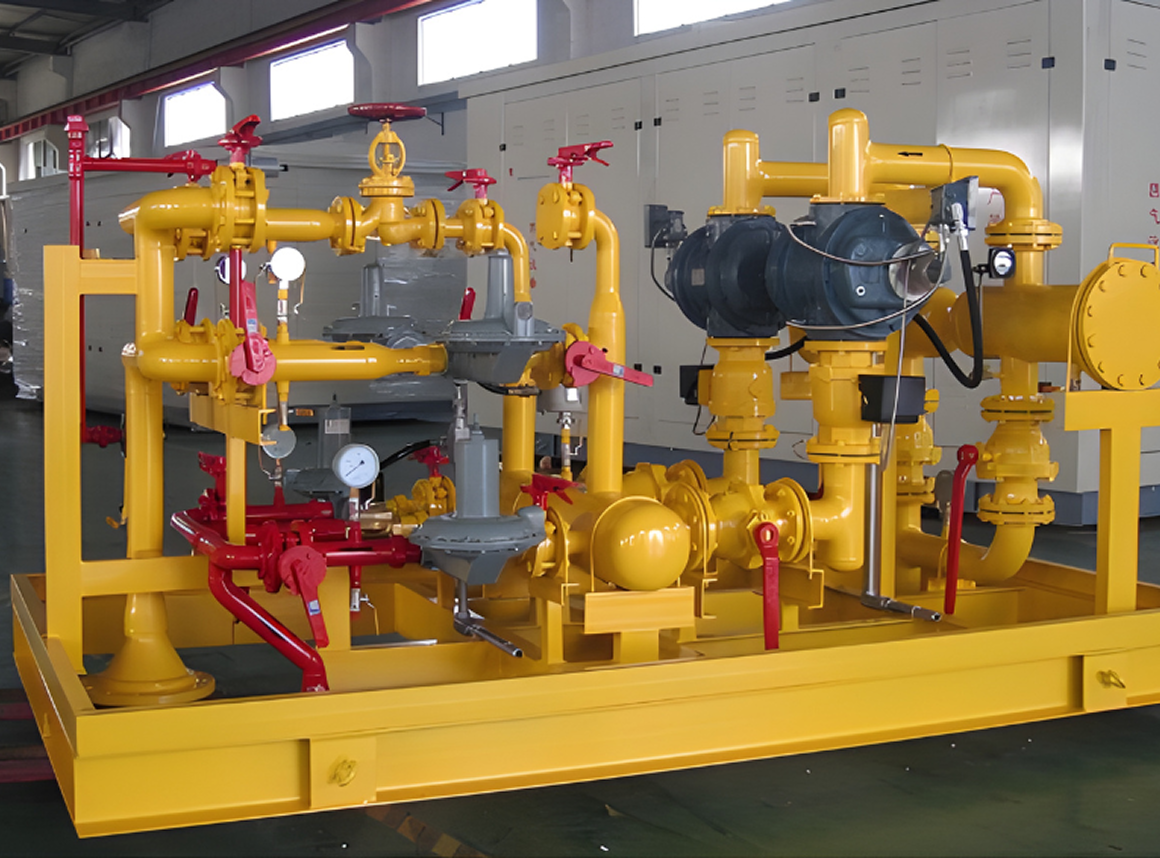 永隆工程天然氣減壓與計量站工程